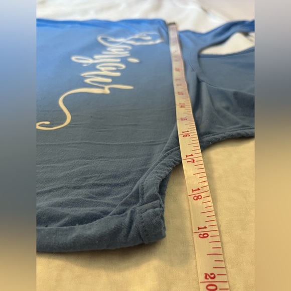 Soma Cool Nights Blue Tank Sleep Shirt - Picture 6 of 7